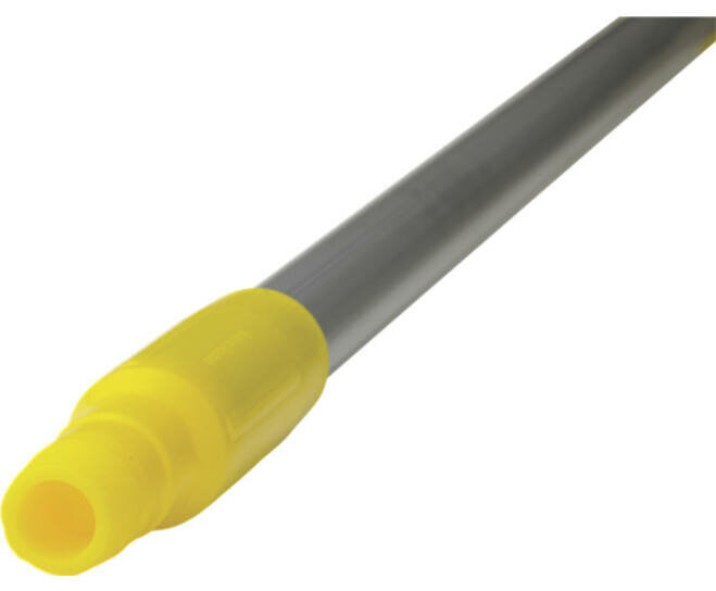 Vikan 29376 Ergo RVS Steel Geel - 1510 mm &Oslash; 31 mm voor Professionele Reiniging