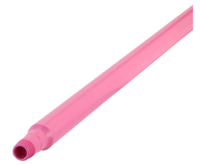 Vikan Ergo Steel Ultra Hygi&euml;nische Steel Roze, 1300 mm, &Oslash;34 mm