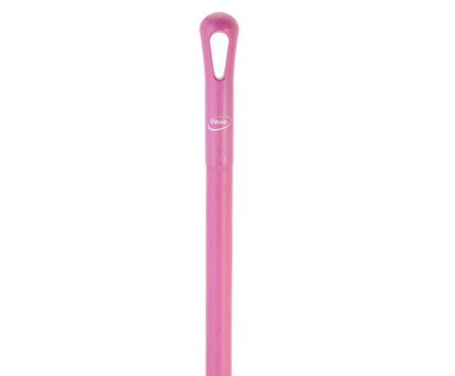 Vikan Ergo Steel Ultra Hygi&euml;nische Steel Roze, 1300 mm, &Oslash;34 mm