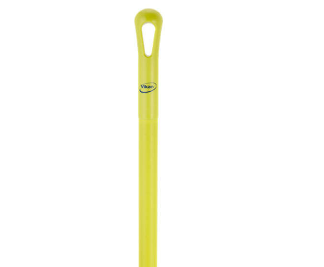 Vikan 29606 Ultra Hygi&euml;nische Steel Geel - 130 cm - &Oslash;34mm