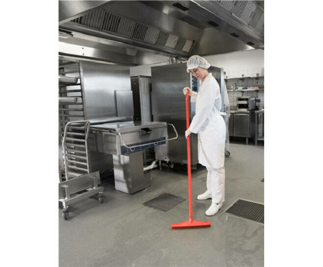 Vikan 29624 Ultra Hygi&euml;nische Steel Rood - 1500 mm - &Oslash;32 mm