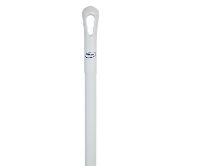 Vikan Ergo Steel Ultra Hygi&euml;nisch Wit 29625 - 1500mm &Oslash;32mm Eendelig Design