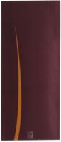 Bestekzakjes BARI BURGUNDY + YELLOW Servet  ds. 500 stuks