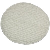 Bonnetpad  16" Katoen  WIT