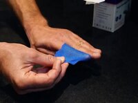 Detectaplast Foam Bandage Blauw 6cm x 4.5cm