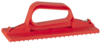 Vikan Handmodel Padhouder Rood &ndash; Voor Grondige Reiniging van Wanden, Werkbladen en Apparatuur
