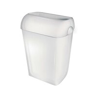 Afvalbak open 23L wit