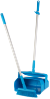Vikan Veger-Blikset Blauw &ndash; Afsluitbaar Blik, Ergonomische Veger, HACCP Geschikt