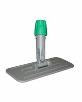Scrubber handpadhouder met steelverbinding 23,5x10cm, grijs