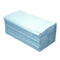 Handoek zz-vouw, blauw 1 laags (5000)