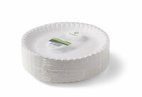 Biodore&reg; Bord, Karton, &Oslash;220mm, wit ds 8x 100st.