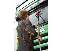 Vikan  transport Hoekborstel 28cm Waterdoorvoer