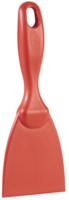 Vikan Metaaldetecteerbare Handschraper 7,5cm Rood &ndash; Smal &amp; Ergonomisch | Voor Hardnekkig Vuil