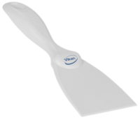 Vikan Metaaldetecteerbare Handschraper 7,5cm Wit &ndash; Smal &amp; Ergonomisch | Voor Hardnekkig Vuil