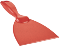 Vikan Metaaldetecteerbare Handschraper 10,2 cm Rood &ndash; Breed &amp; Ergonomisch | Voor Hardnekkig Vuil