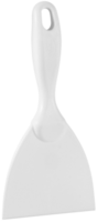 Vikan Metaaldetecteerbare Handschraper 10,2 cm Wit &ndash; Breed &amp; Ergonomisch | Voor Hardnekkig Vuil
