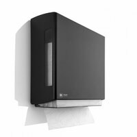 Black Satino handdoekdispenser Z vouw Zwart