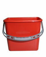 Emmers kunststof 5 lt. -Rood