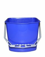 Emmer kunststof Rood 15ltr-Blauw
