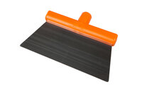 FBK STALEN SCHRAPER 280 X 110 MM, RVS BLAD-Oranje