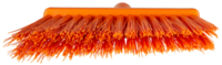 Vikan Bezem met Haakse Snede Oranje Zeer Hard 29 cm