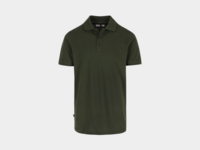 Levor Polo Korte mouwen Donker Kaki-XS