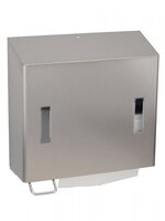 SanTRAL Combinatiedispenser zeep- &amp; handdoekdispenser