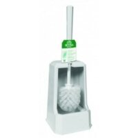 Betra Toiletborstel garnituur abs vierkant op model wit