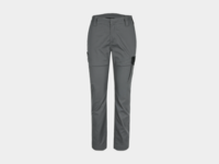 HEROCK&reg; EVA BROEK &ndash; Slim Fit Dames Werkbroek met Stretch &amp; Waterafstotende Coating-Antraciet-48