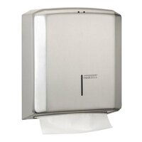 Medeclinics handdoekpapier dispenser RVS mat glans