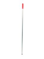 Aluminium steel met gekleurde greep rood of blauw-rood