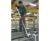 Vikan Ergo Steel Aluminium handgreep Wit 1510 mm &Oslash;31mm 