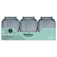 Bolsius Relight houder 'Sphere' doos 6 Grijs
