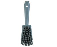 Vikan Harde Afwasborstel Met Korte Steel 270mm Grijs