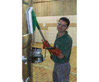 Vikan Hygi&euml;ne Padhouder Steelmodel 230mm Groen 
