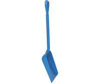 Vikan Schop D-Grip Korte Steel 1035mm Blauw
