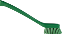 Vikan Smalle Reinigingsborstel Groen Hard Borsteltype met Lange Steel 42 cm