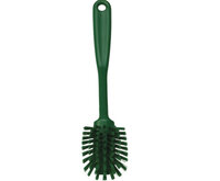 Vikan Medium Vaatborstel Met Schraabrand 280mm Groen