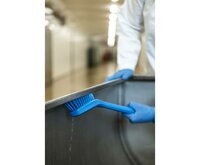 Vikan Lange Afwasborstel Met Smalle Borstel 420mm Blauw