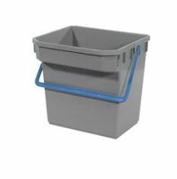 Numatic Grijze emmer 15 liter met blauwe hendel t.b.v. MM