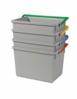 Numatic Grijze emmer 10 liter met gele hendel t.b.v. EM. 