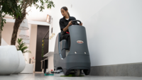 Numatic CRG8072G schrob-zuigmachine geltec batterij graphite