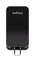 Satino Hyginity Clean&amp;Care dispenser handmatig 500ml Zwart SF2