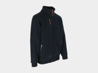 Herock OTAR Sweater met Kraag Navy