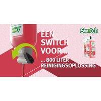 Green Care Sanet inoSwitch Sanitairreiniger Navulling - 1 Liter Pouch