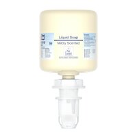 Tork S5 Mild Geurende Mini Vloeibare Zeep geel, flacon 525ml doos 8 stuks