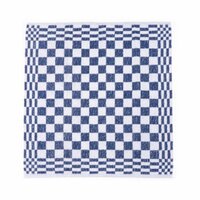 Keukenhanddoek Badstof geblokt 10 stuks-Blauw