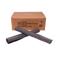 Afvalzakken 61x80cm T23 Grijs - HDPE 60 Liter