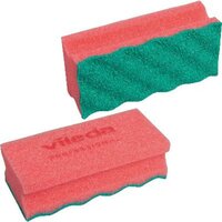 Vileda PurActive schuurspons Rood - pak 10 stuks
