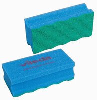 Vileda PurActive Schuurspons Blauw - Pak van 10 stuks